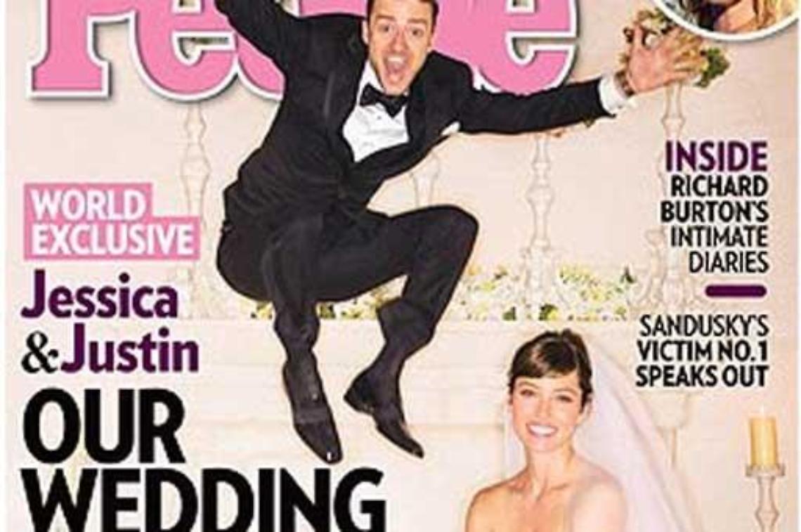 Cinema/ Nozze in rosa per Biel e Timberlake, spunta la prima foto