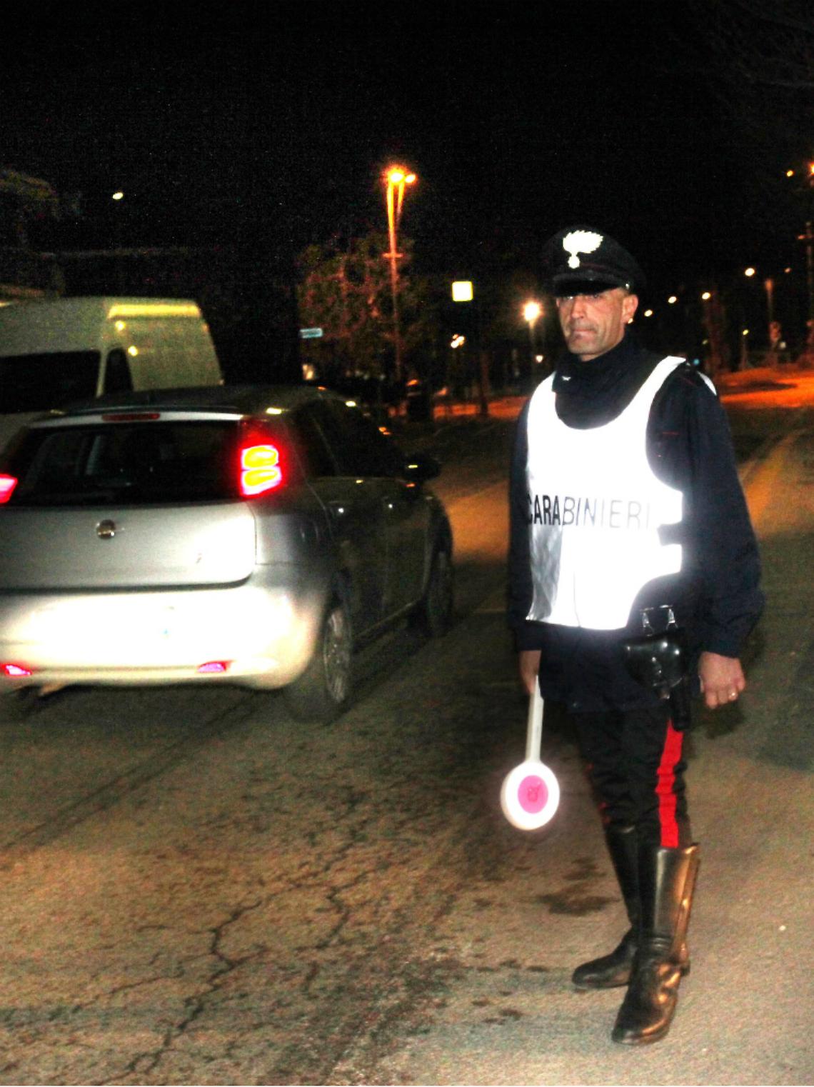 Alla guida sotto alcol e droghe<br/>Sette denunciati nel weekend