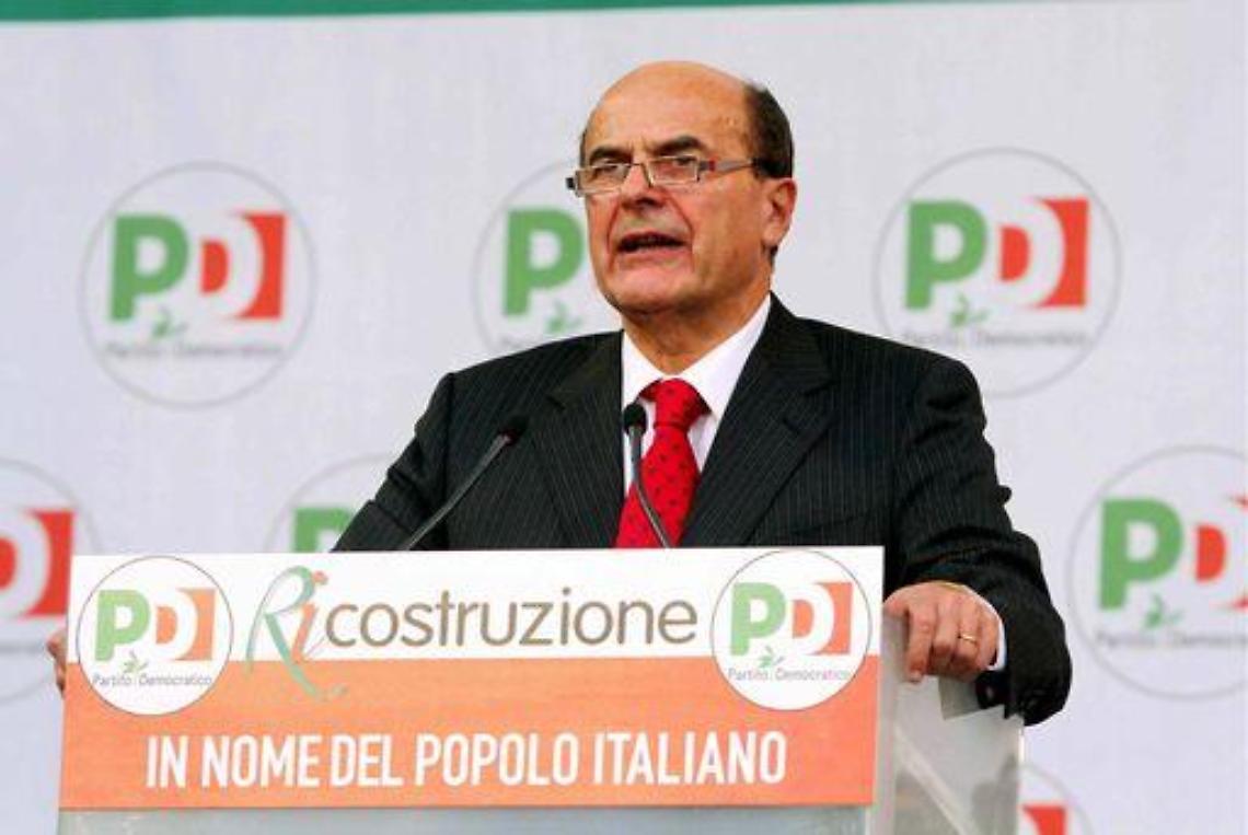 Bersani: Casini morir&agrave; di tattica, barra va tenuta dritta