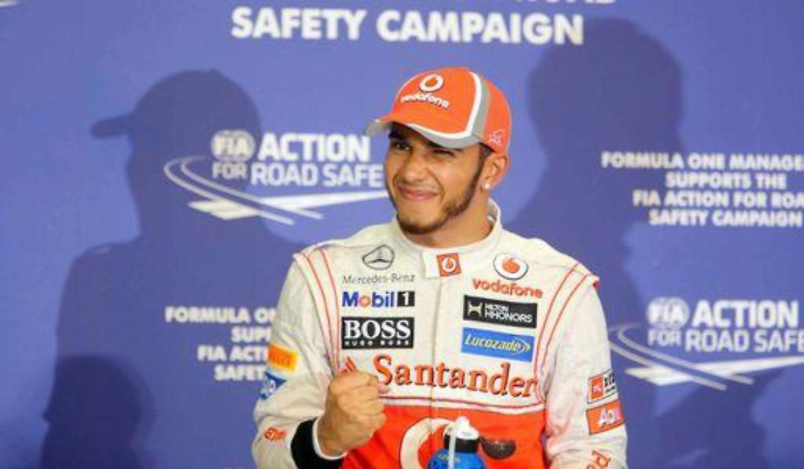 F1/ Gp Abu Dhabi: Hamilton in pole, Alonso solo settimo