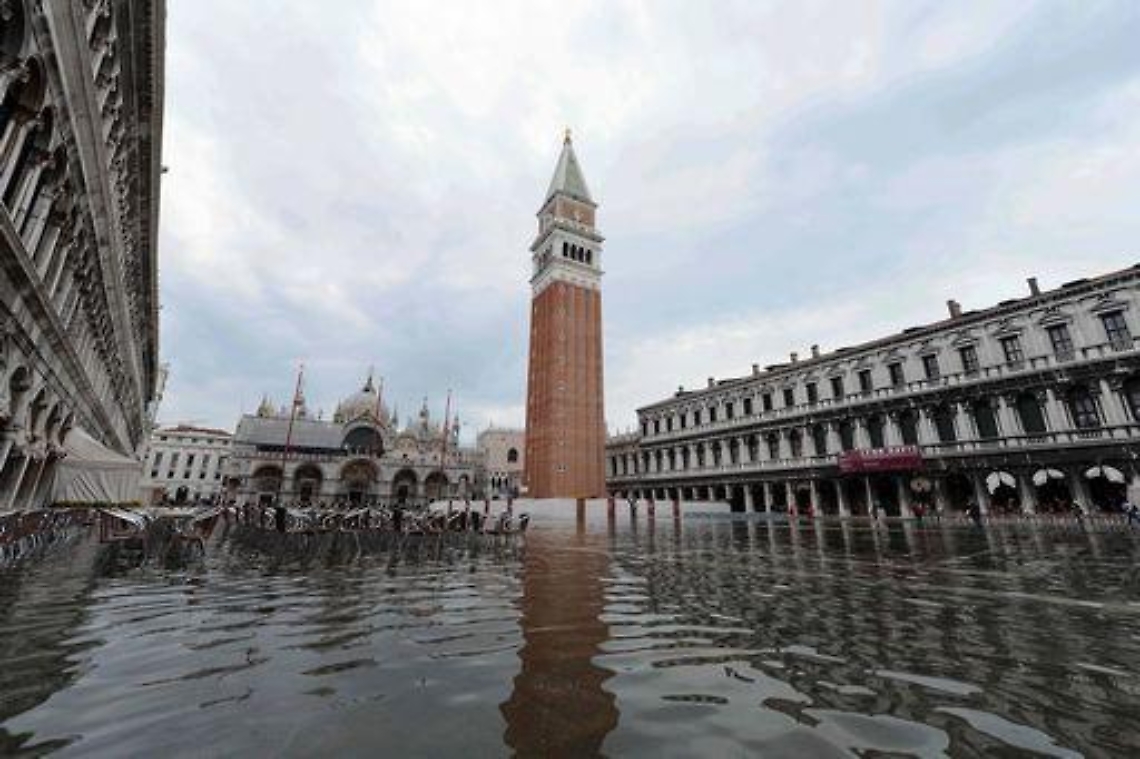 Maltempo/ Centro Maree:evento ieri a Venezia secondo solo a 1966