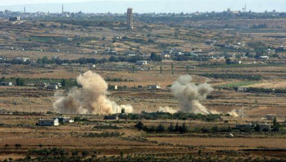 M.O./ Golan, mezzo israeliano colpito da proiettili siriani