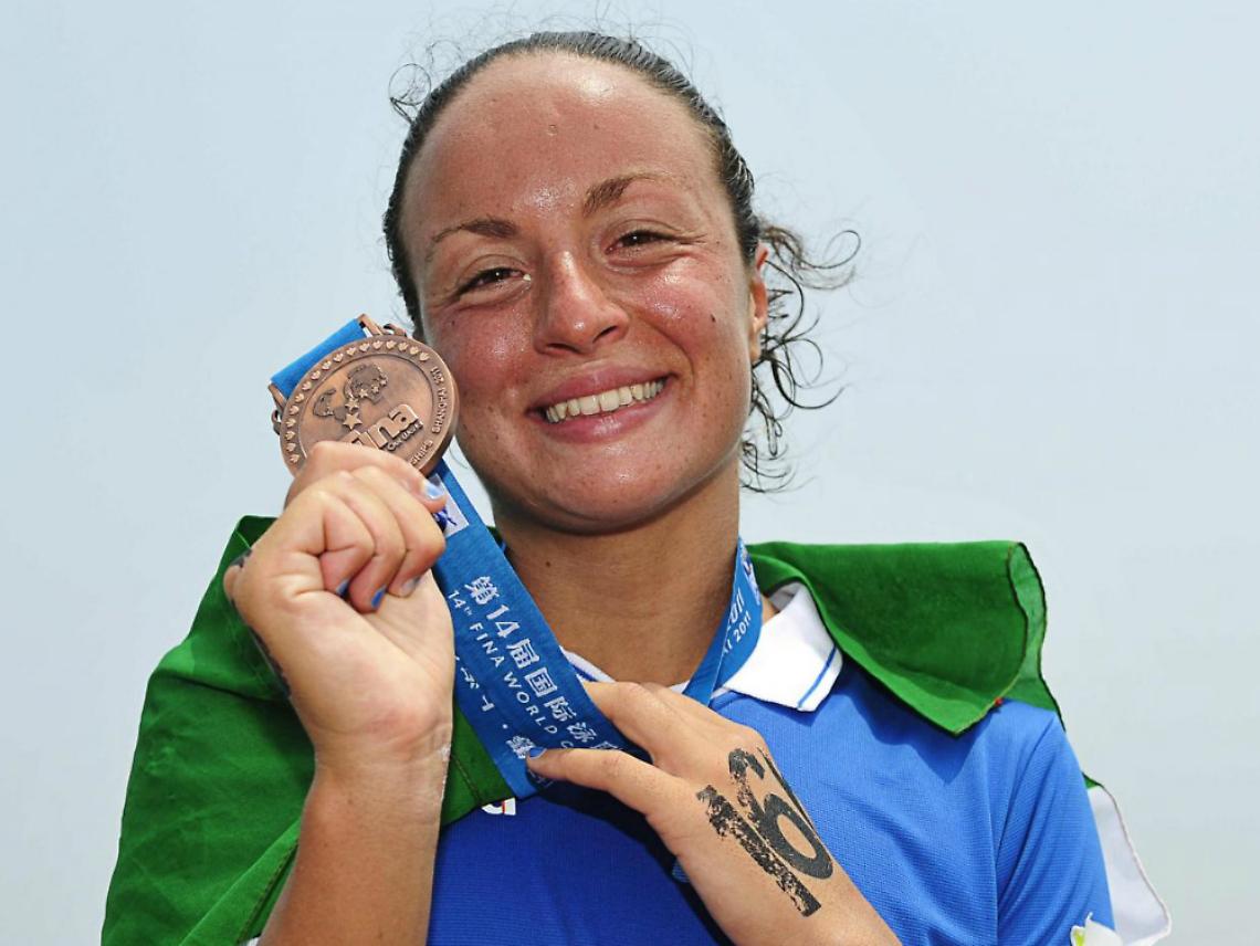 Alice Franco ospite d'onore alla presentazione della Dynamic Sport di Biella