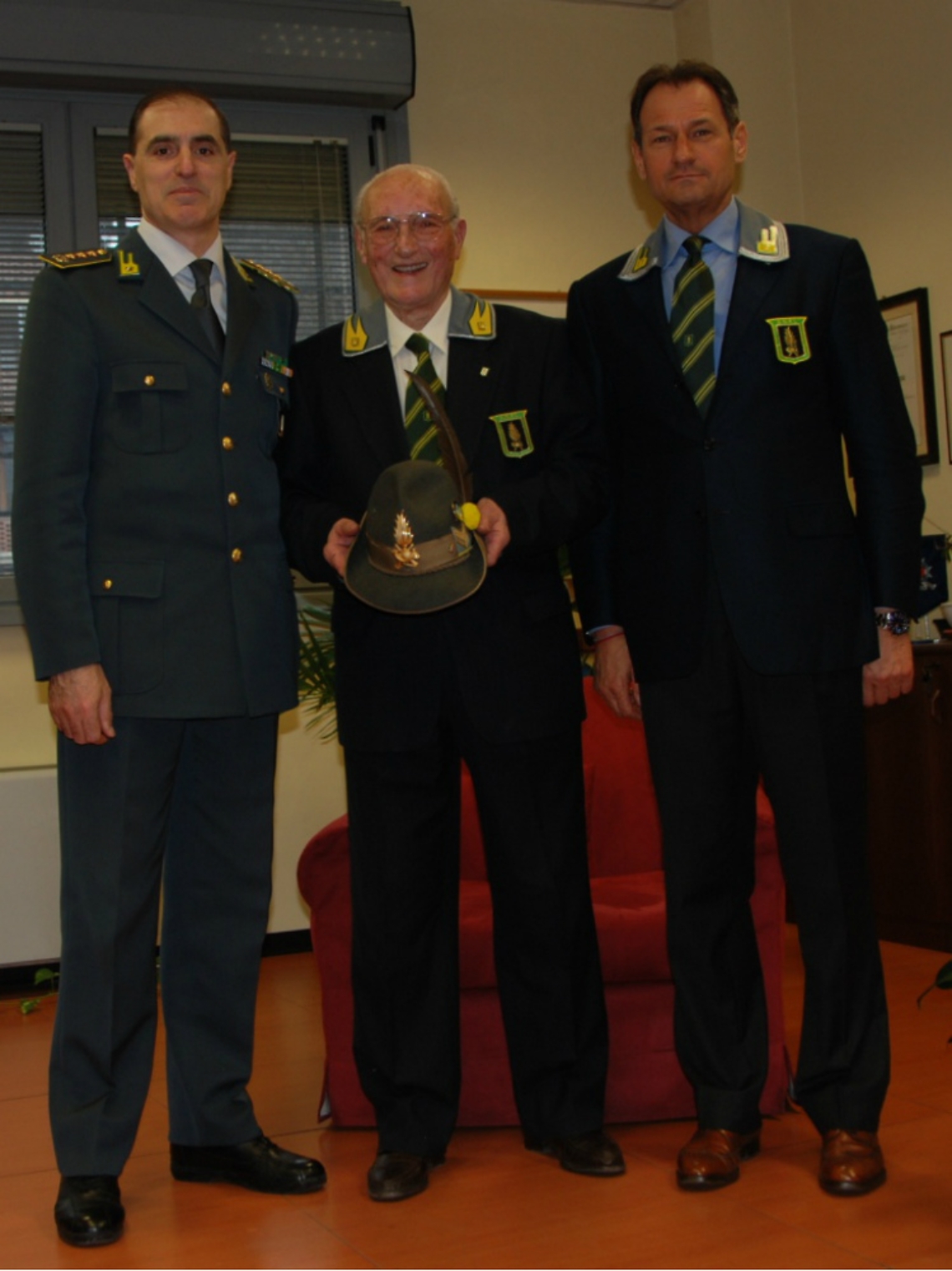 Gli 86 anni del vicebrigadiere<br/>in congedo Pasqualino D'Arino