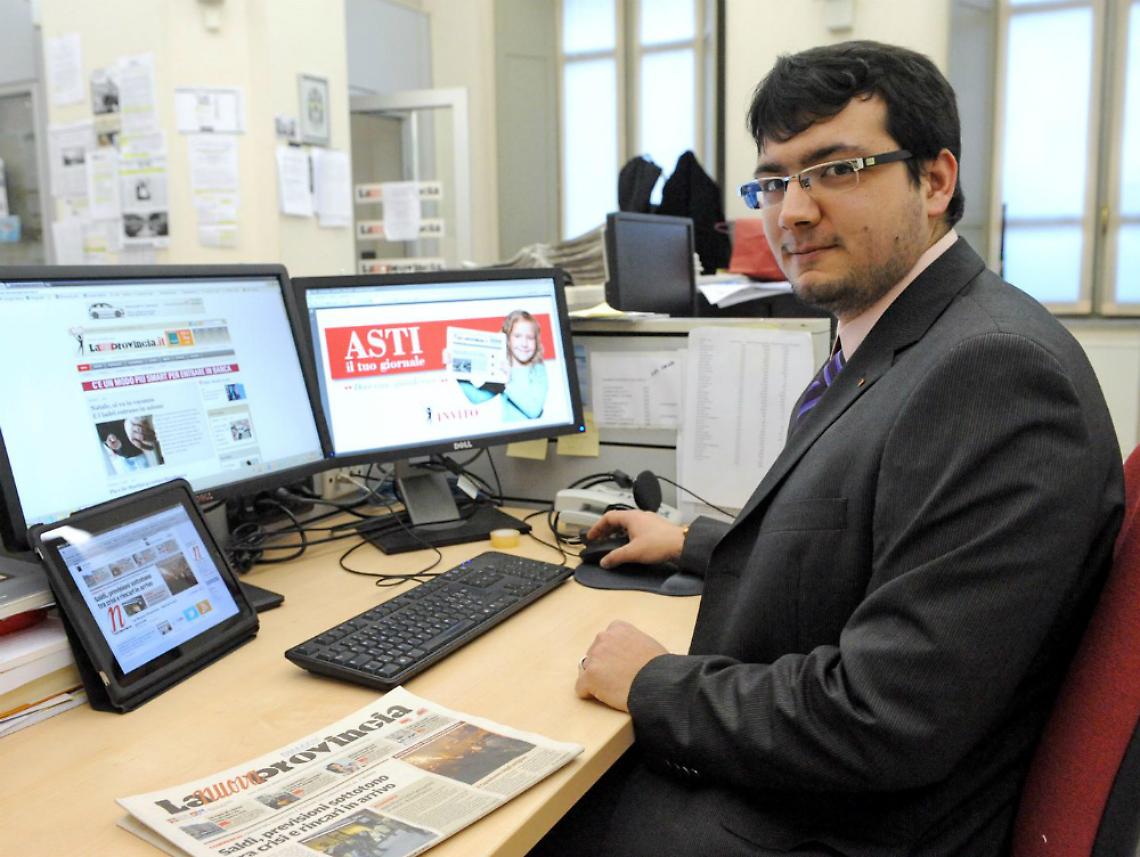 Daniele, millesimo fan su facebook,<br/>abbonamento gratis a La Nuova Provincia