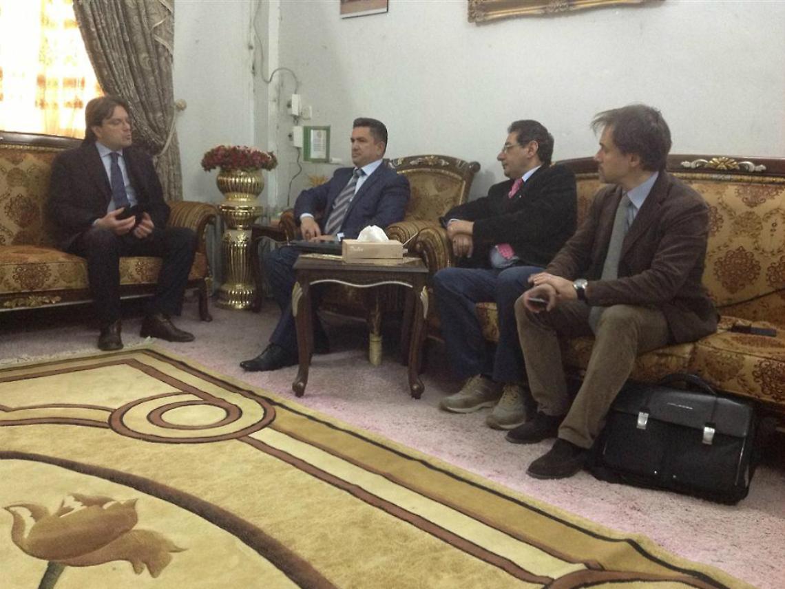 Delegazione astigiana ricevuta a Najaf<br/>Venerd&igrave; via alla Fiera del Made in Italy