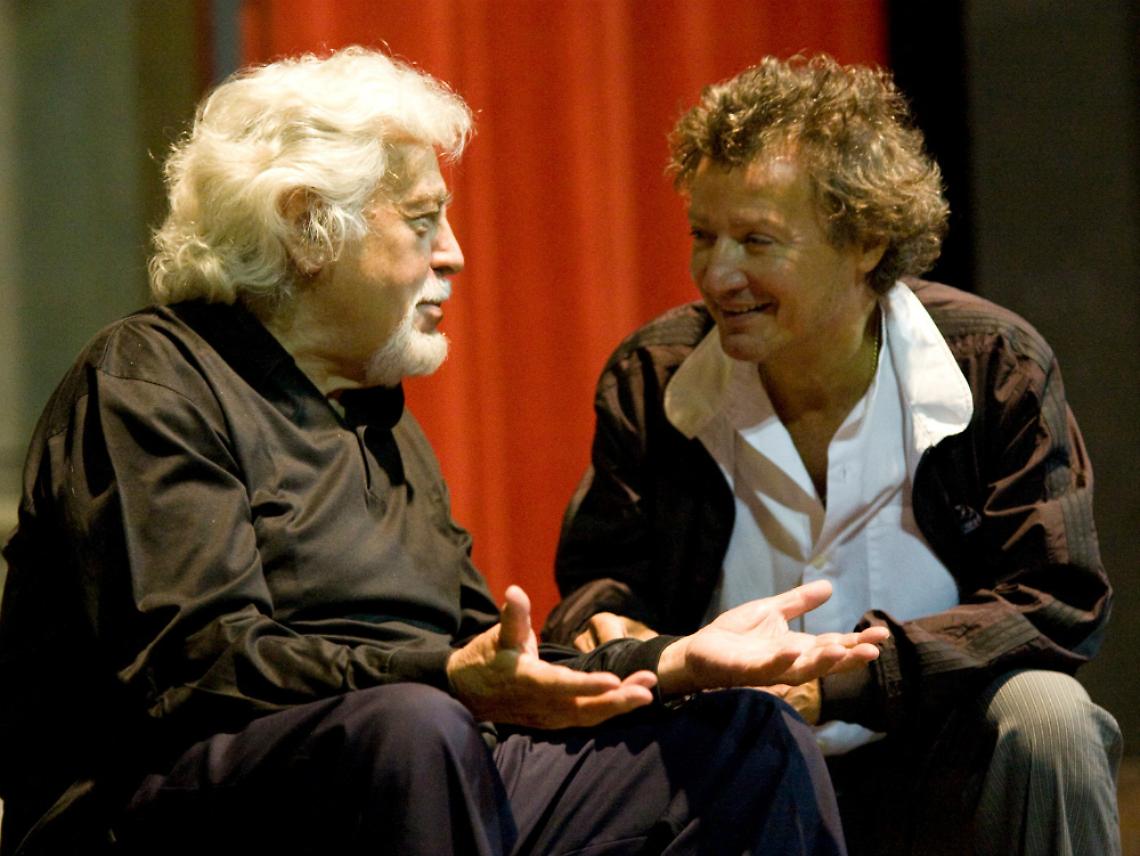 Glauco Mauri rimette il nastro di Krapp<br/>Cinque atti unici di Beckett