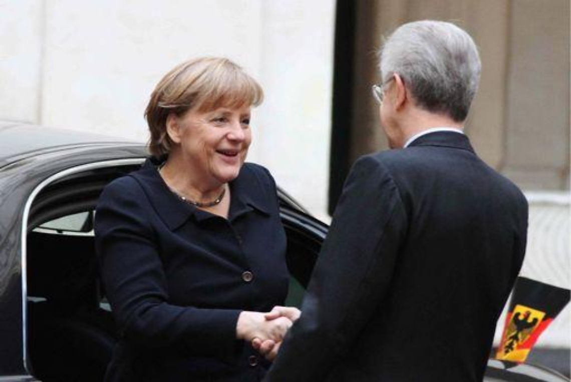 Ue/ Merkel ottimista su intesa: Con Monti interessi comuni