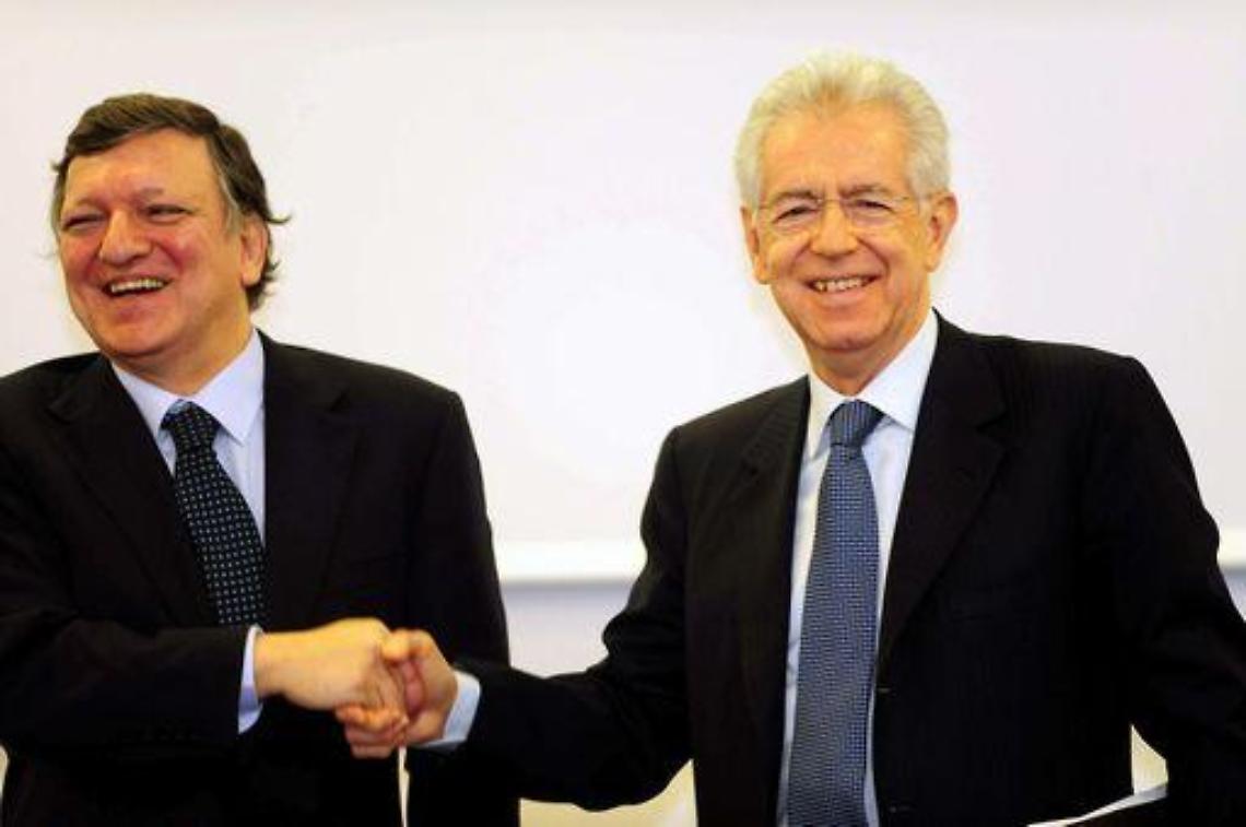 Ue/ Monti a Bruxelles, il Premier da Barroso