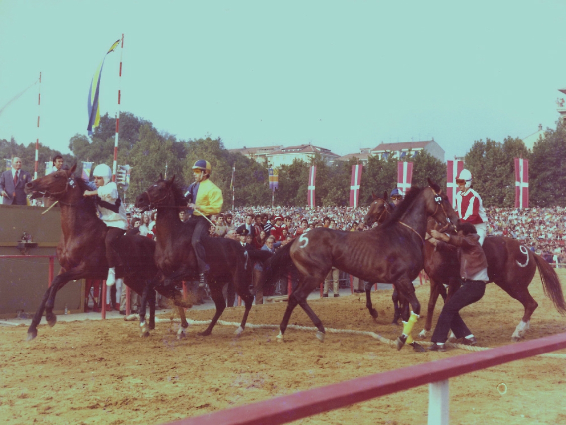 1972, la "Signora" vince il suo primo Palio