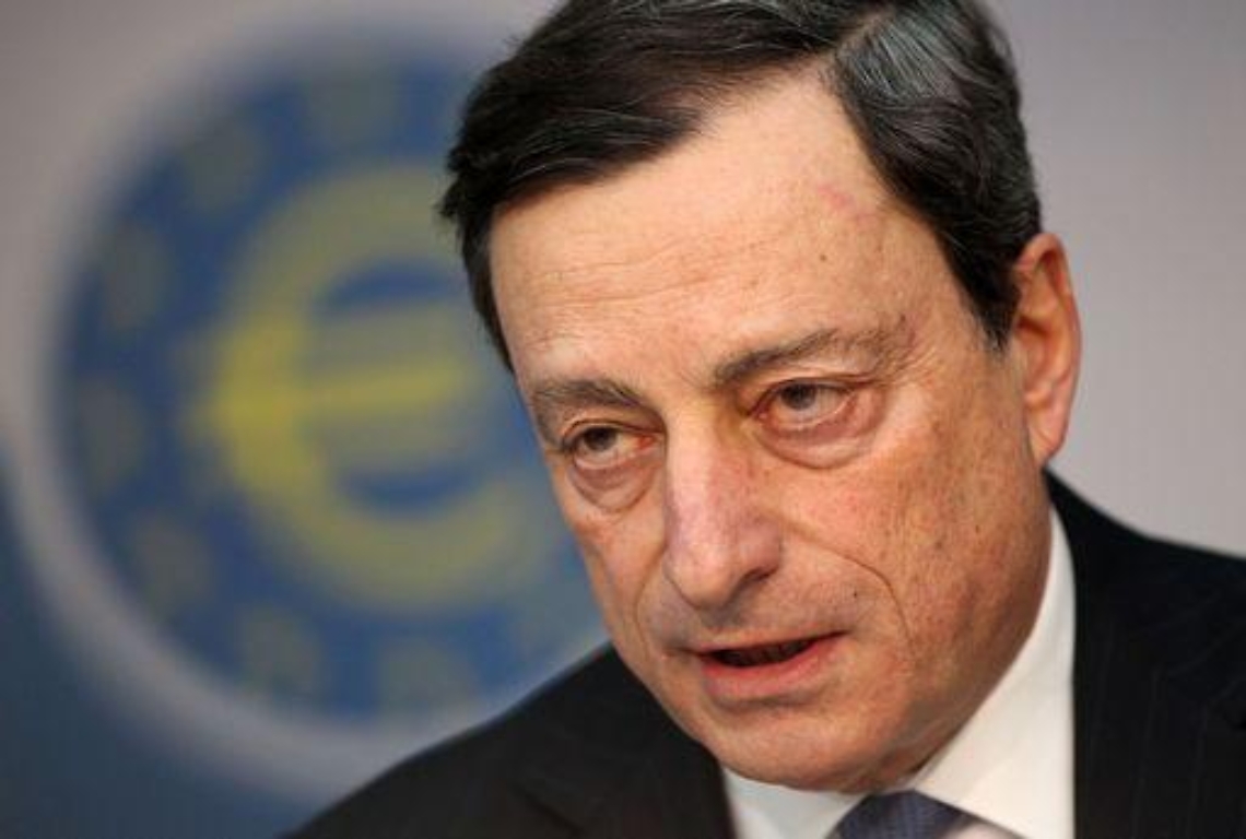 Bce/ Draghi: dati negativi Eurozona ma segnali stabilizzazione