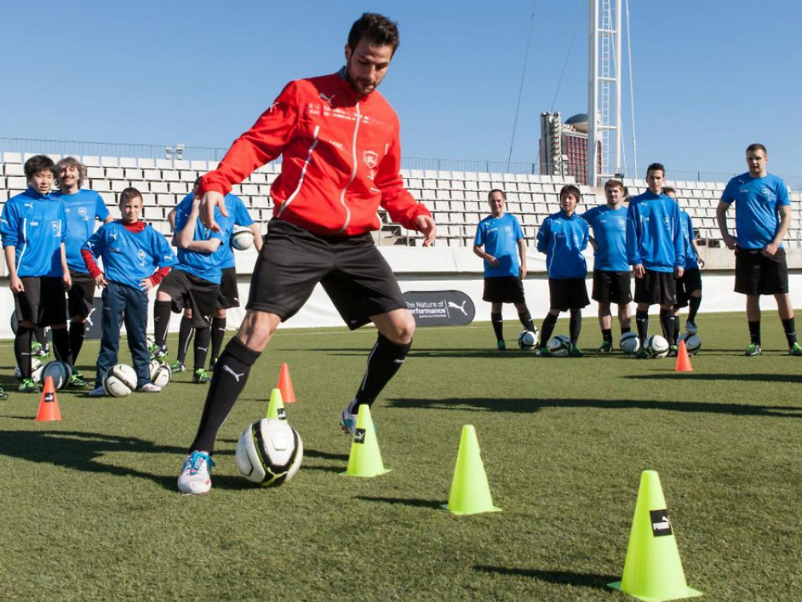 Metti un giorno in campo con Fabregas