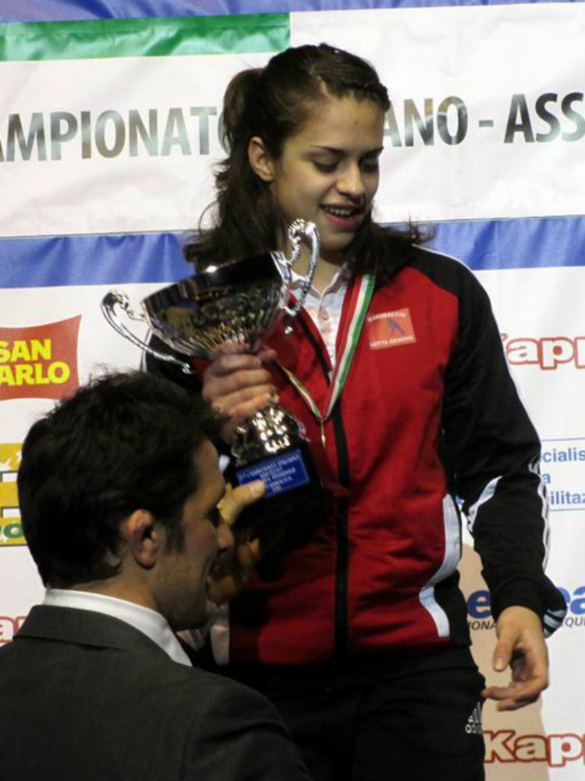 Sorelle Rainero d'oro nella lotta libera