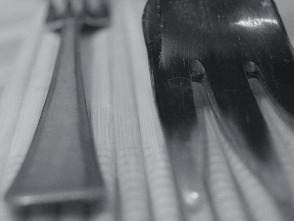 Una chicca della civilt&agrave;, bacchetta o forchetta?