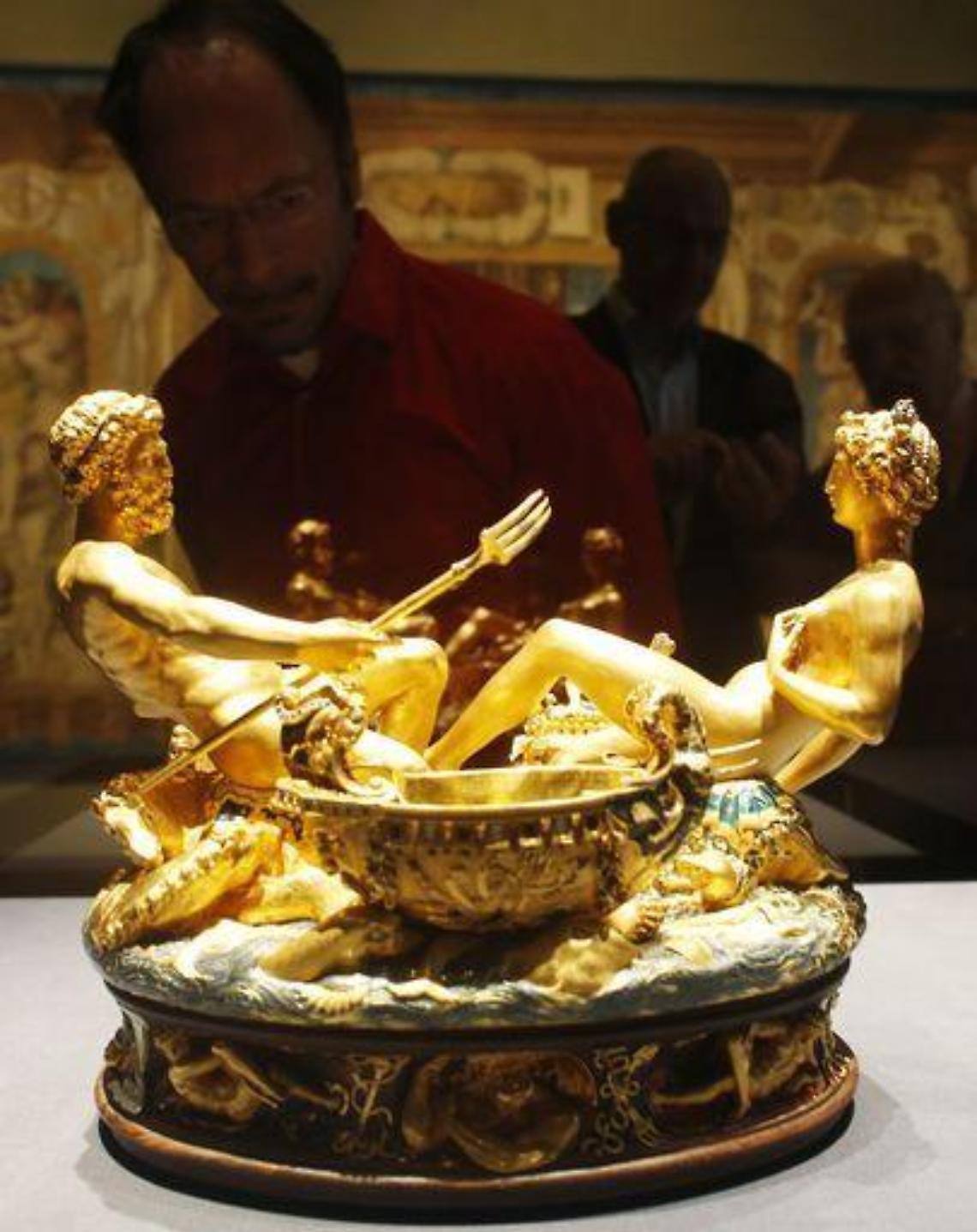 Arte/ Alla Kunstkammer Vienna la "Saliera" di Benvenuto Cellini