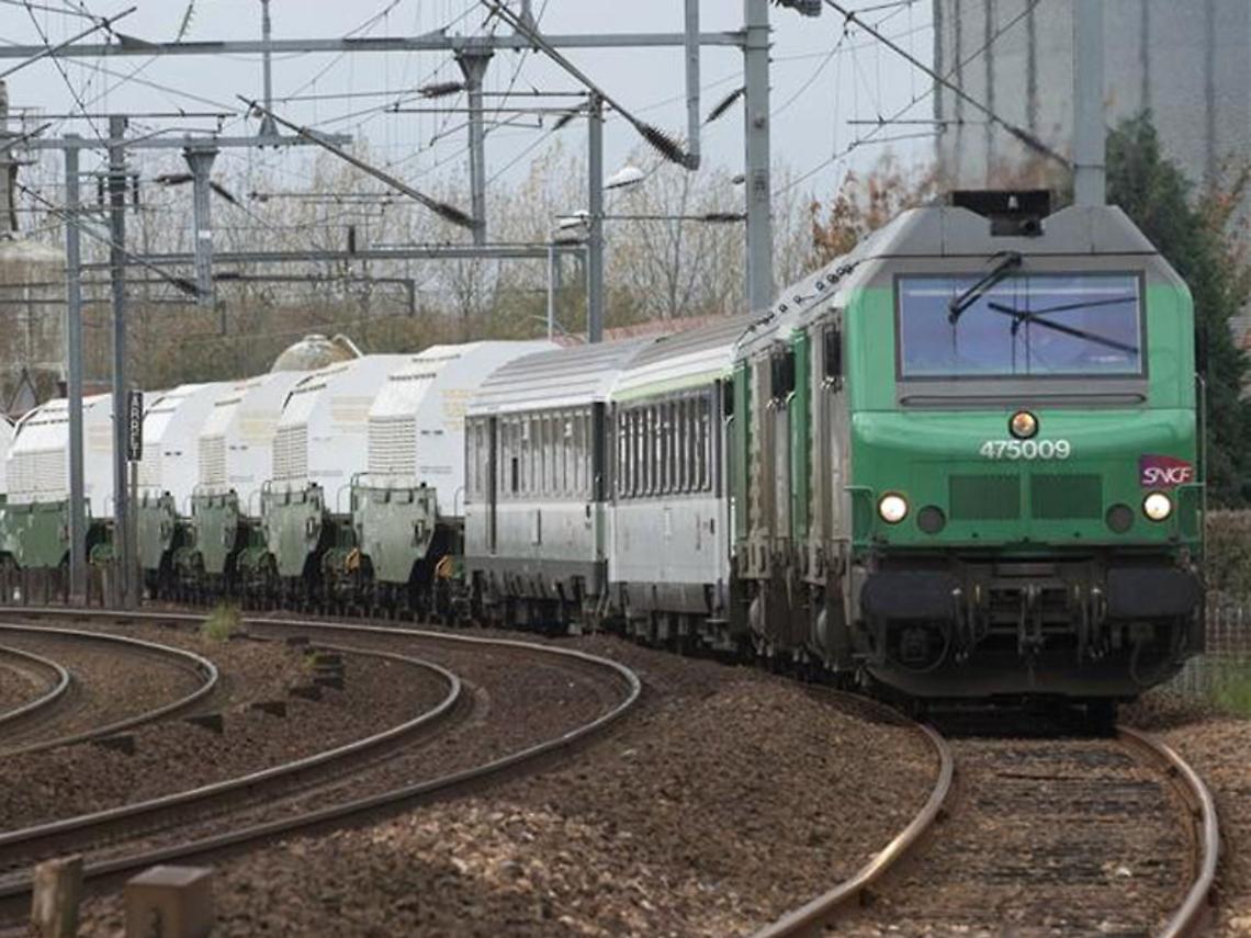 Atteso per stasera il passaggio<br/>del treno delle scorie nucleari