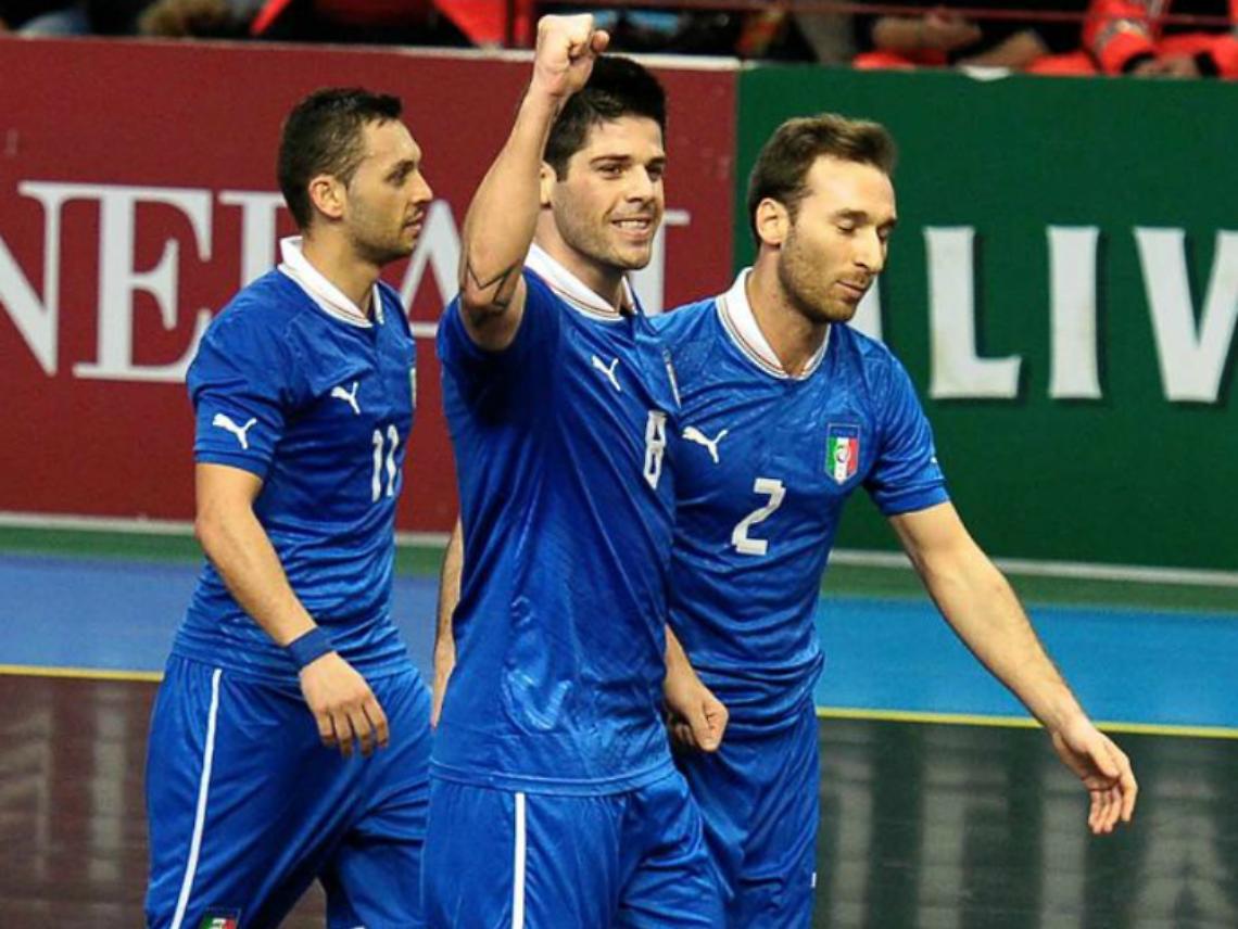 Calcio a 5: Patias scatenato in maglia azzurra