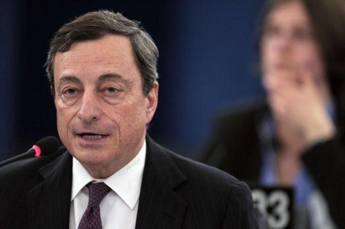 Bce/ Draghi:Tensioni eurozona calate, ma stabilit&agrave; resta fragile