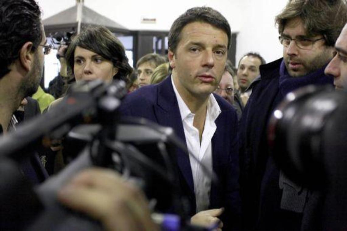 Pd/ Renzi come una rockstar a Vinitaly,molti fan e qualche'vaffa'