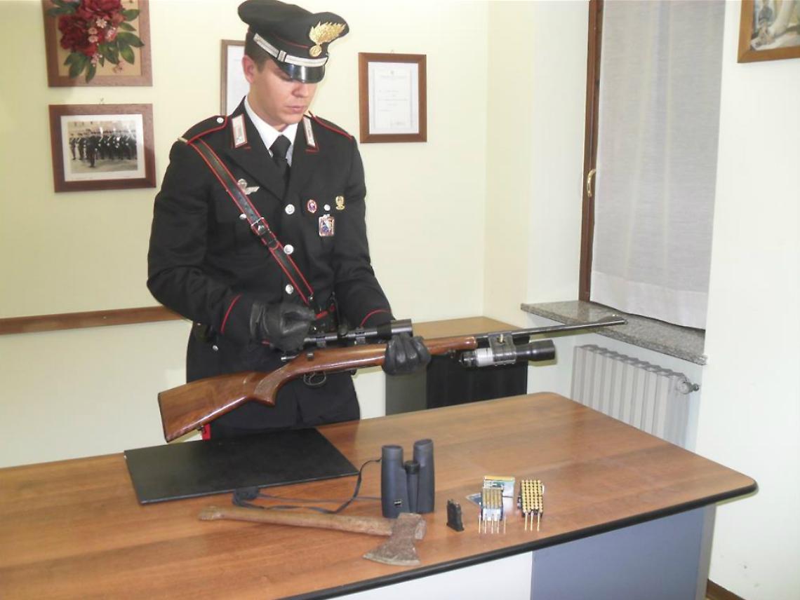 A caccia di caprioli in zona vietata, denunciato medico 60enne a Cortemilia