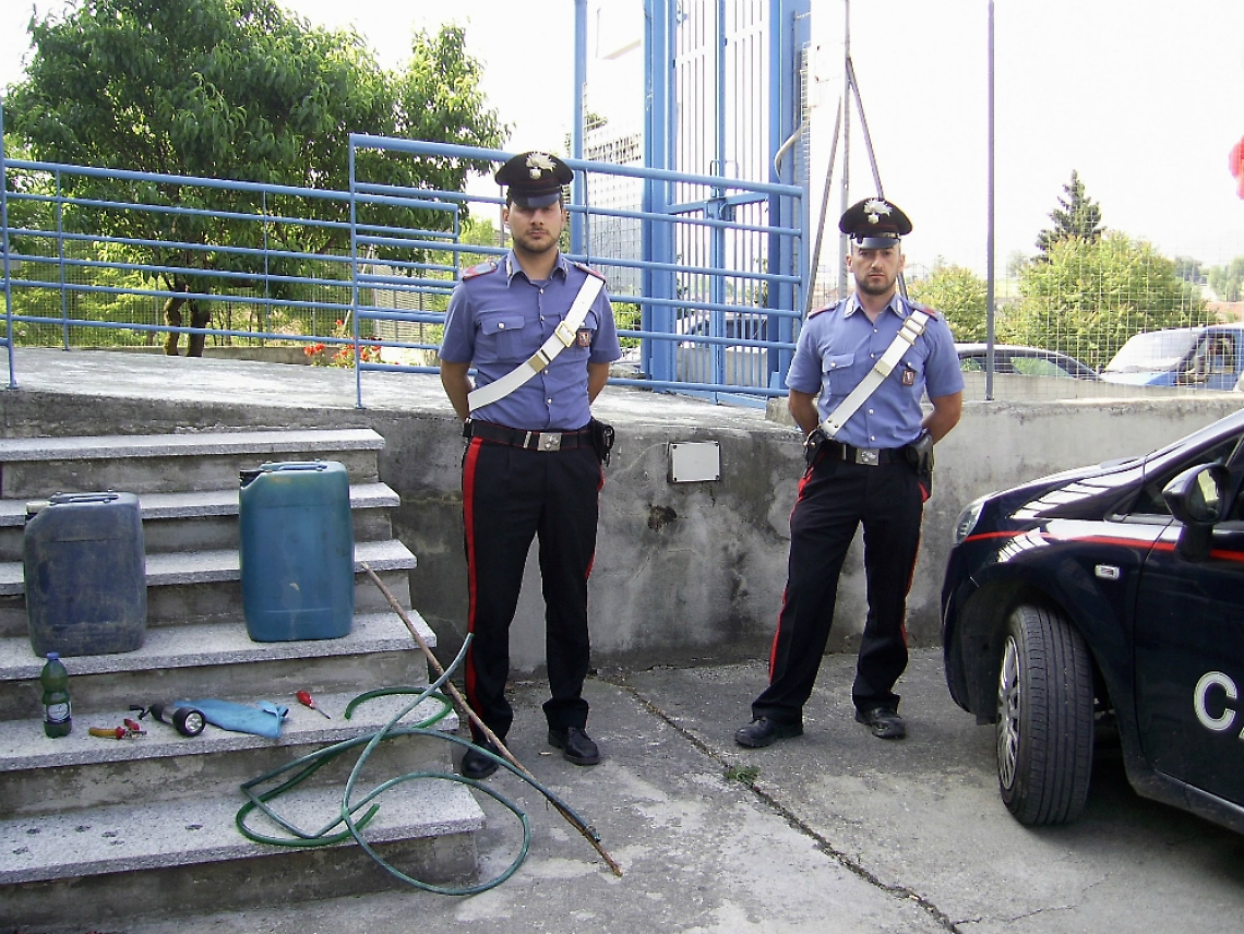 6 stranieri arrestati e 3 denunciati per furto di gasolio a Castagnole Lanze