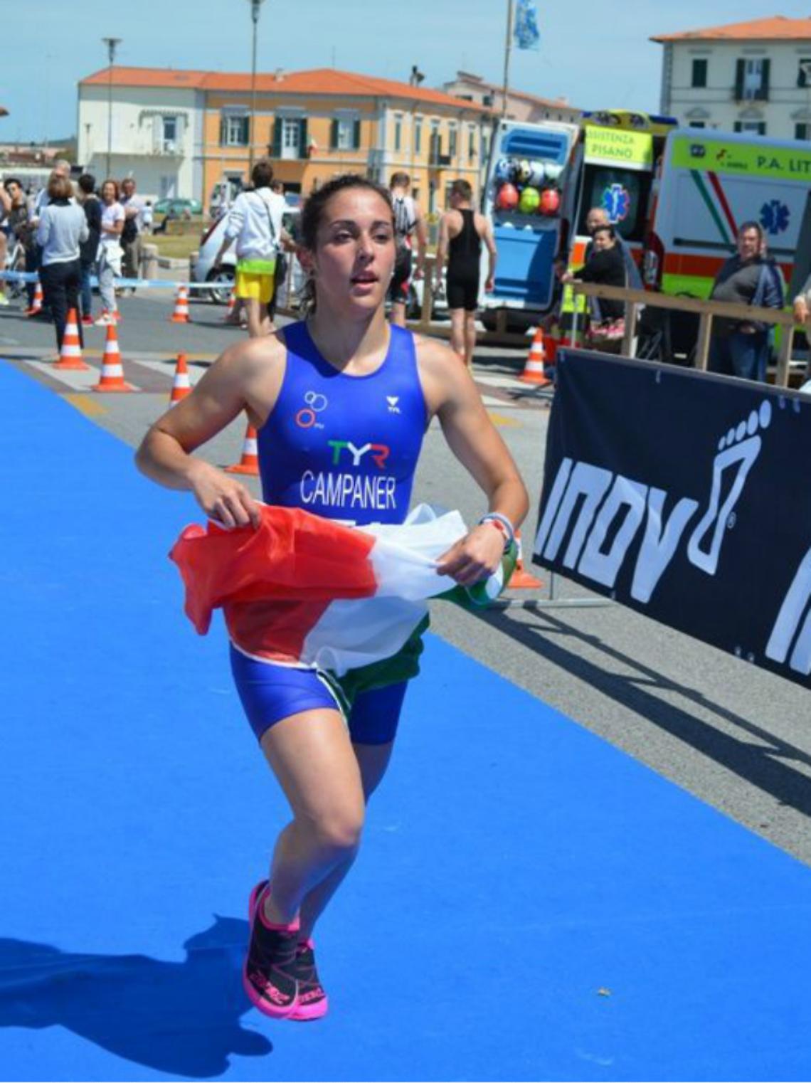 Capolavoro internazionale di Nicole Campaner a Pisa. Suo il titolo italiano