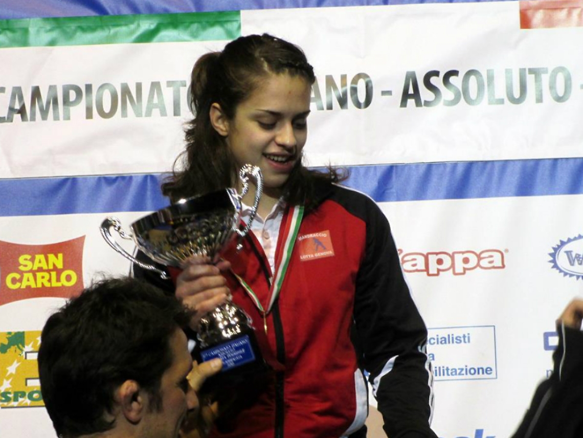 Lotta, bronzo per Carola Rainero<br/>al gran prix di Sassari