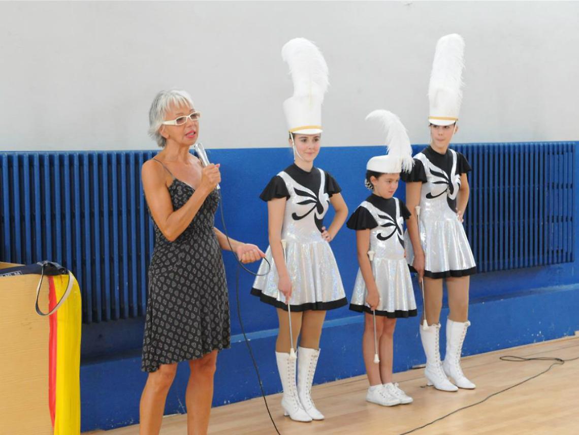 Ad Asti l'icona delle majorettes Gianna Sassone