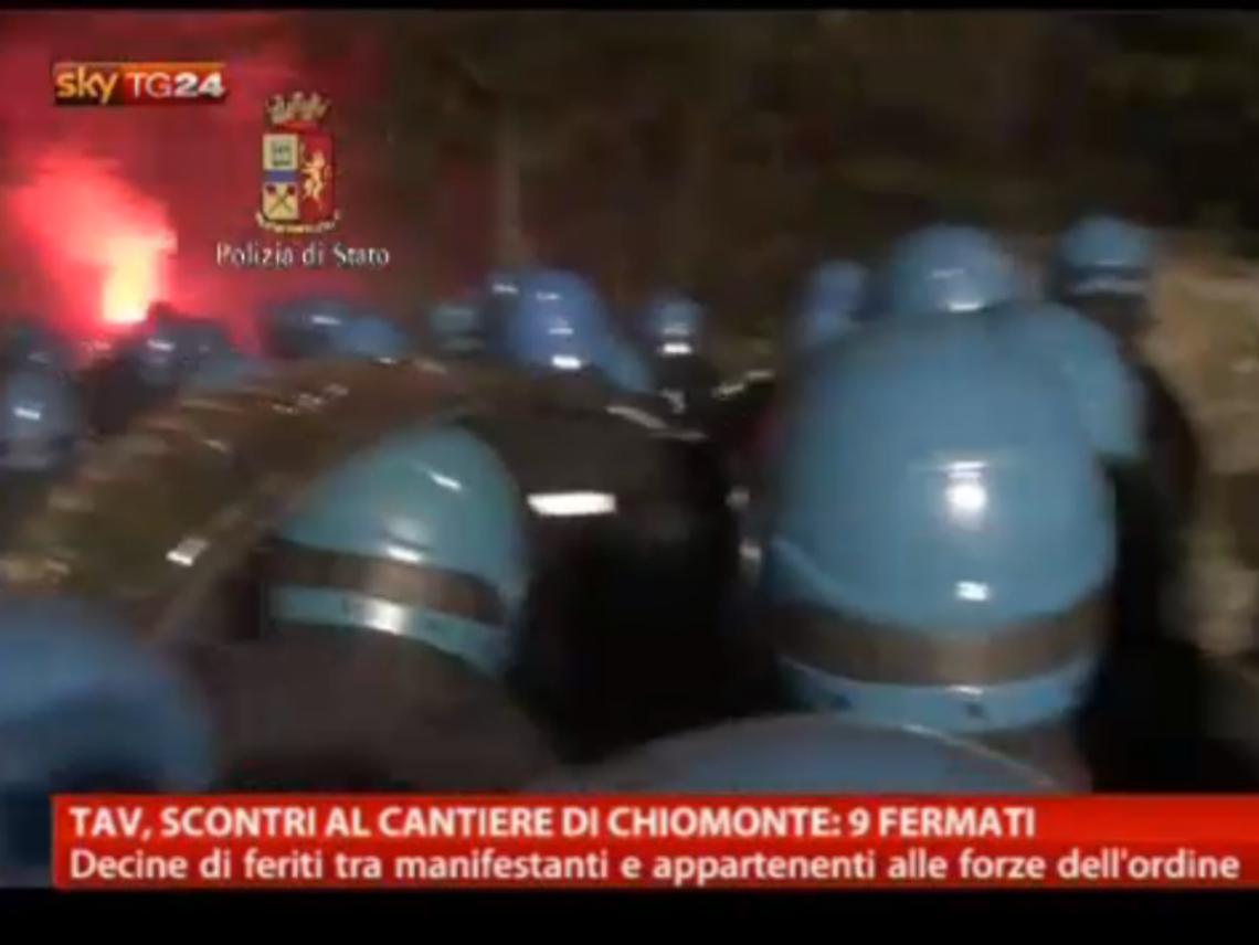 Scontri No Tav, arrestato il figlio<br/>del presidente del tribunale di Asti