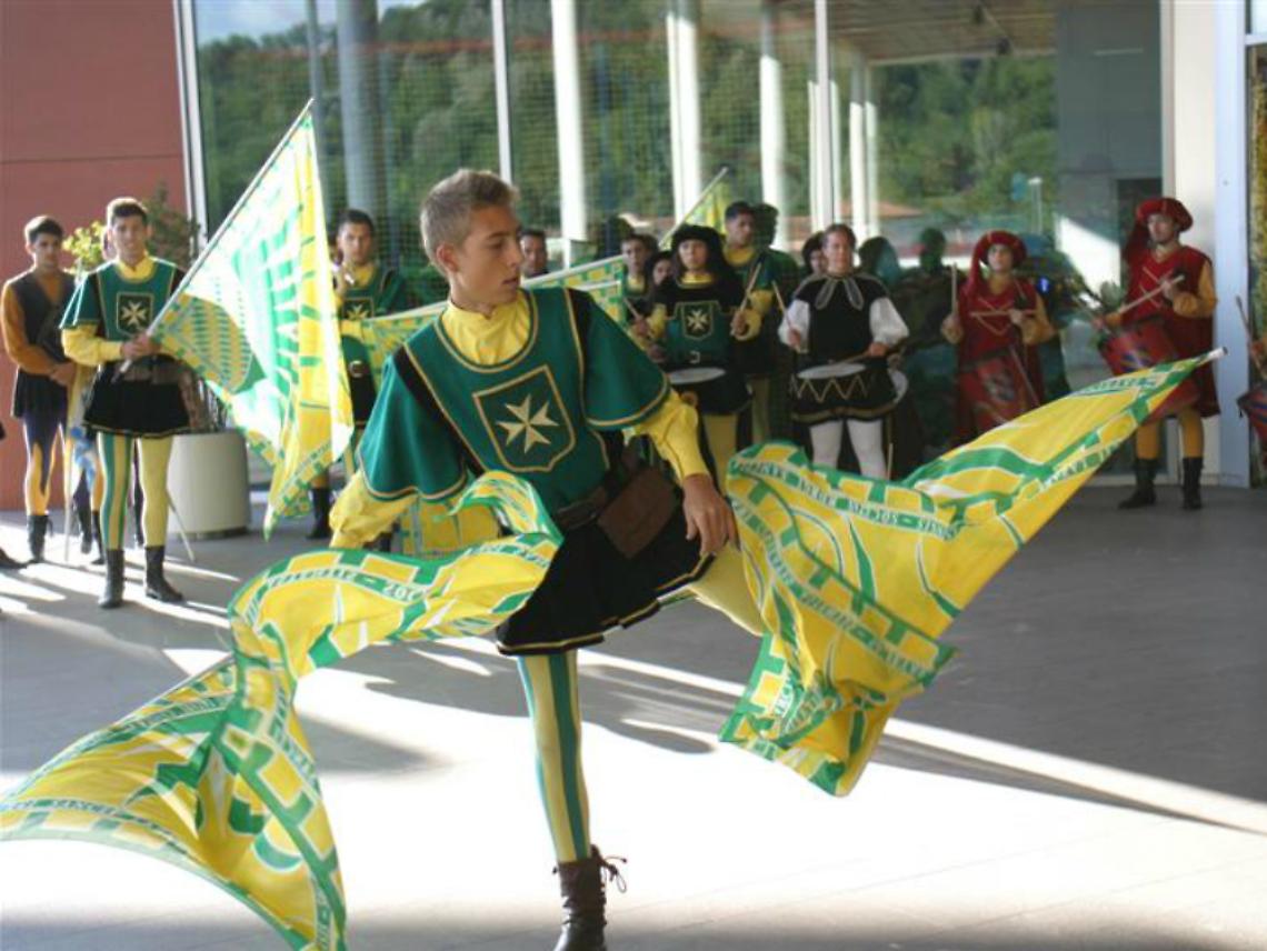 Sbandieratori a "I Bricchi"