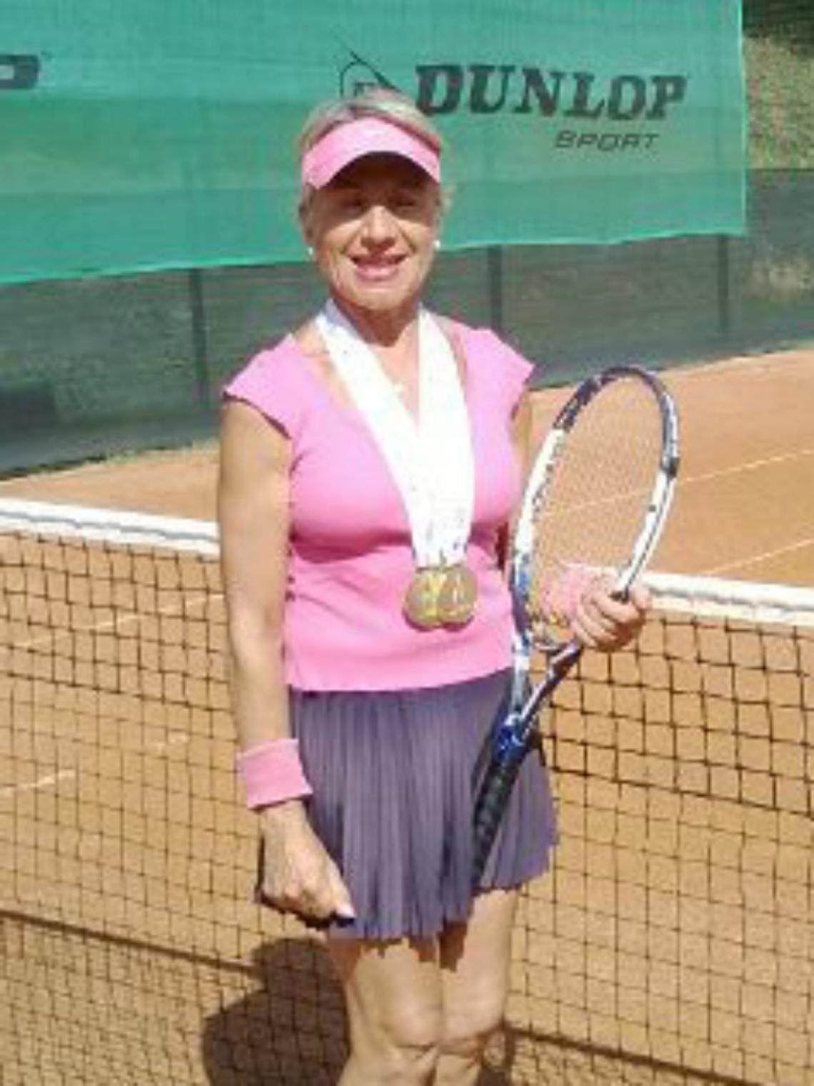 Tonina Giambelluca, la "World Lady" del nostro tennis