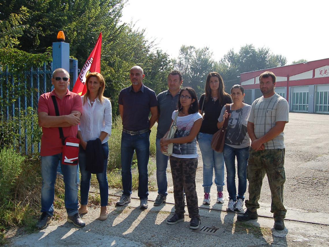 &laquo;Stipendi non pagati da maggio&raquo;<br/>Presidio alla E.S.P. di Villanova