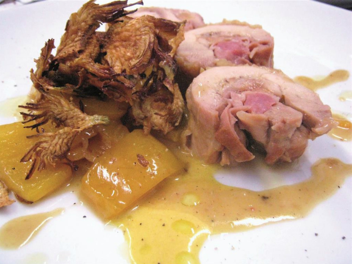 Giambonetto di pollo tartufato