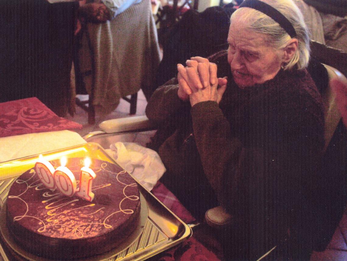 Cento candeline per Teresa Sartor