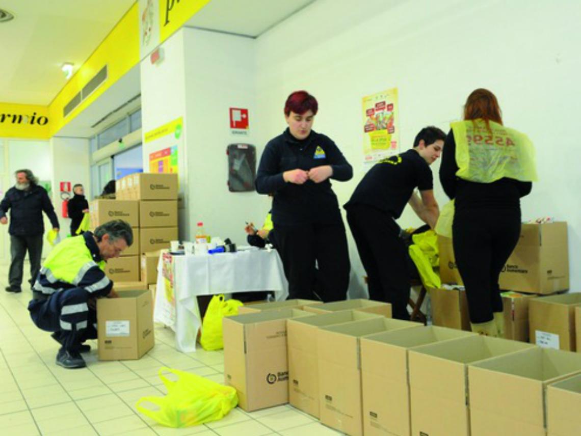 Colletta alimentare, la crisi si sente