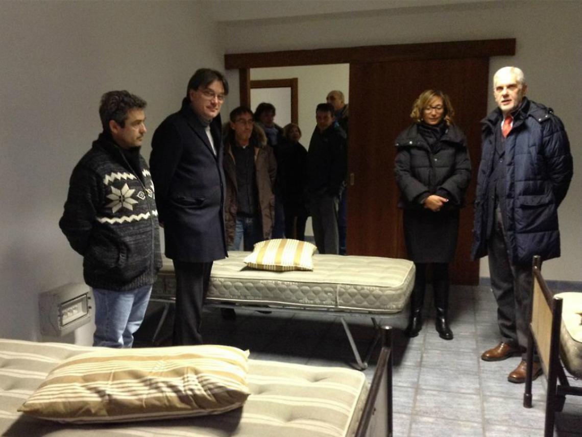 Il dormitorio maschile di via Bocca<br/>&egrave; passato da 15 a 24 posti letto