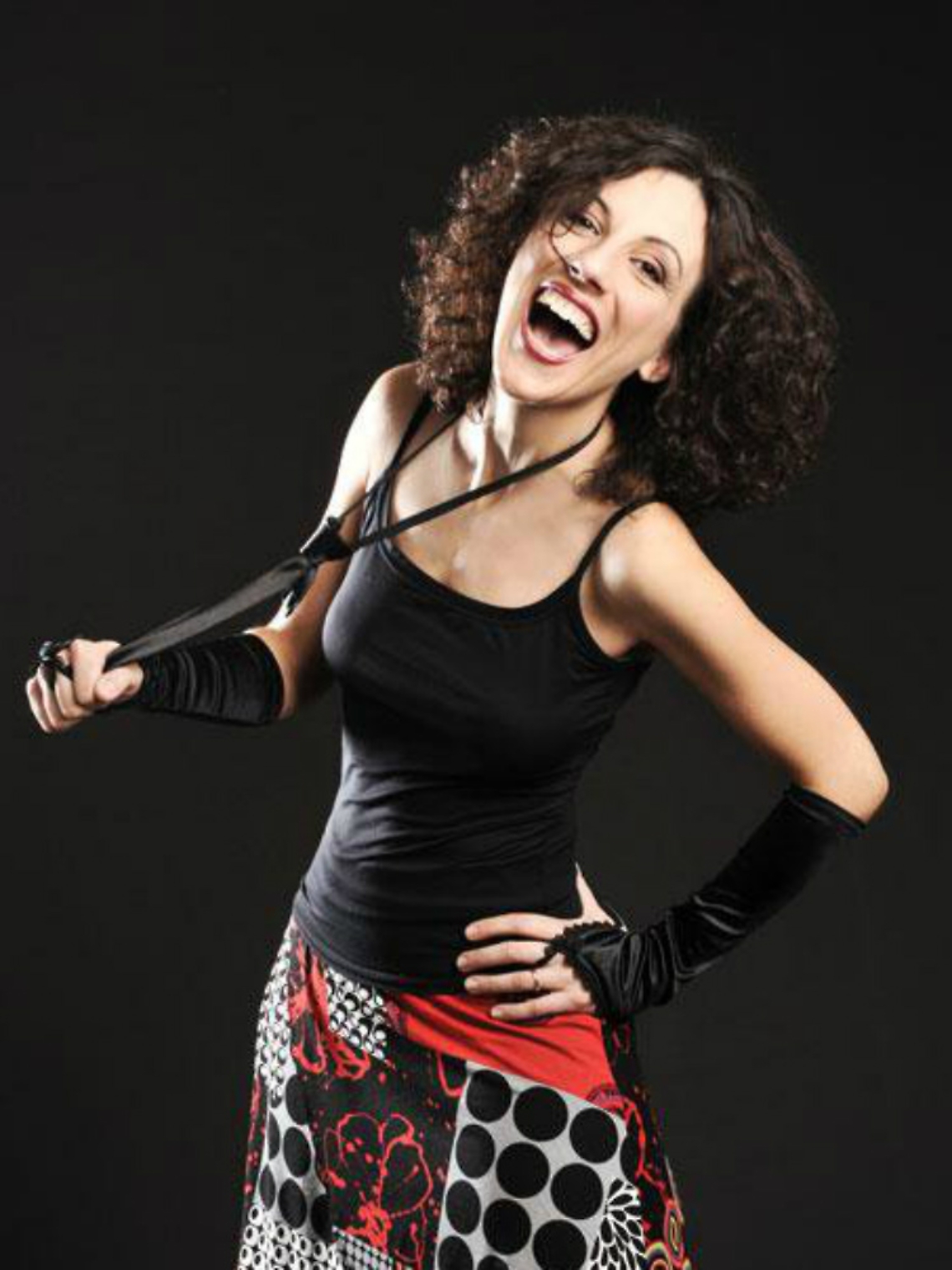 Un concerto per voce e basso tra gli stendipanni