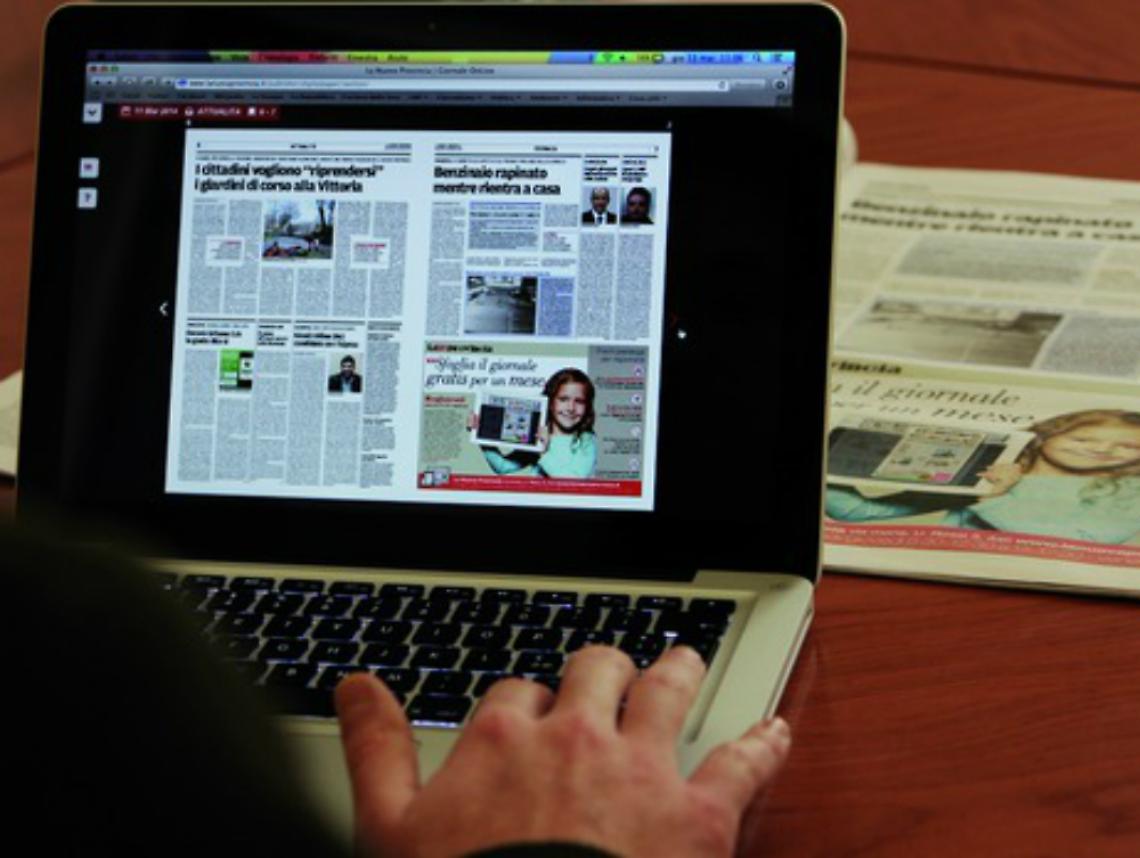Sfogliare il giornale ai tempi dell'iPad<br/>Dopo carta e web, ecco il digital paper