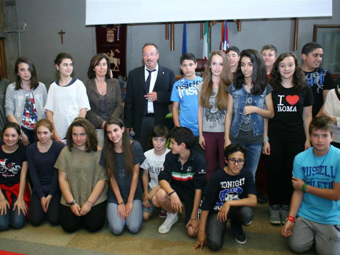 Il "no" al bullismo degli studenti astigiani