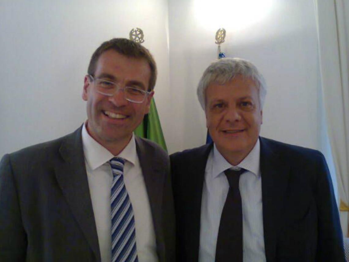 Arri incontra il ministro dell'Ambiente<br/>All'orizzonte un censimento dell'amianto