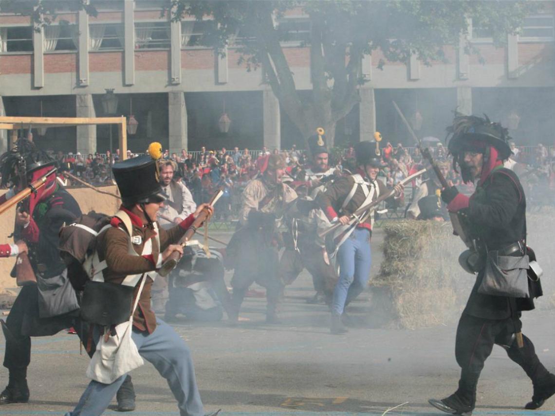 In piazza Alfieri &egrave; il 1848<br/>Ricostruita la battaglia di Goito