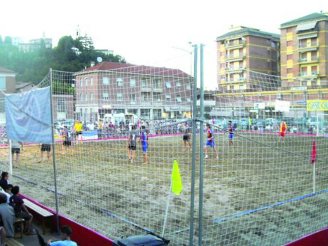 Riapre Canelli Beach per giocare sulla sabbia