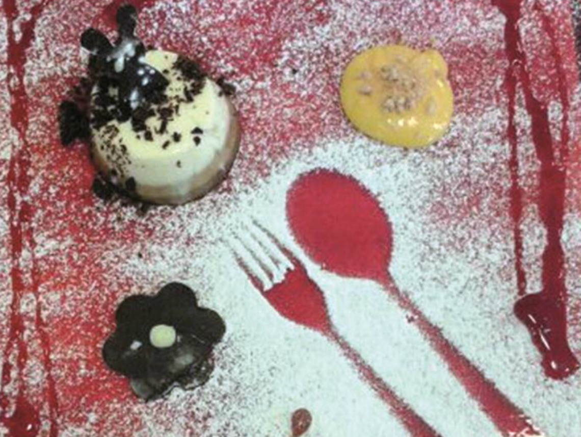 Bavarese ai tre cioccolati