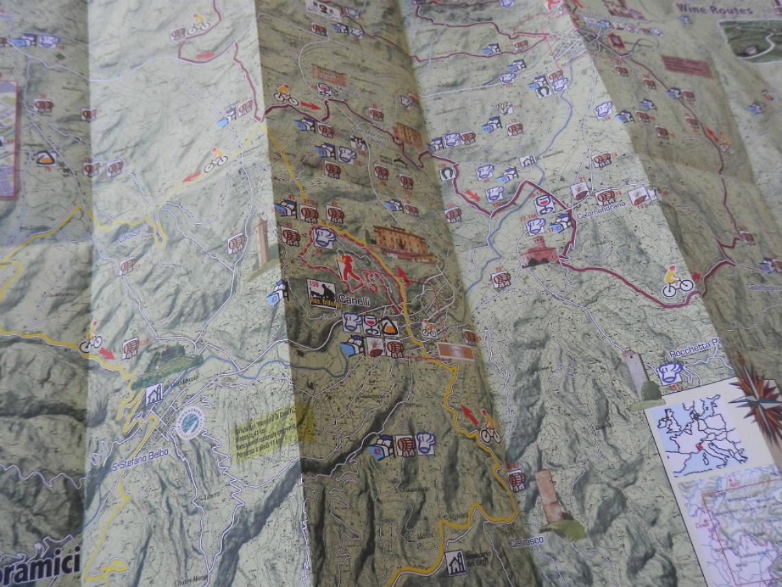 Ora le Strade del Vino hanno cartine ad hoc