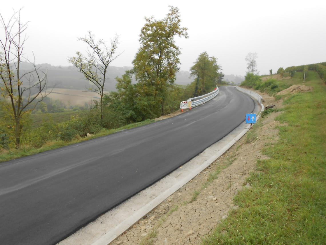 Mombaruzzo, riaperta la Strada Provinciale 44 "Nizza-Gamalero"
