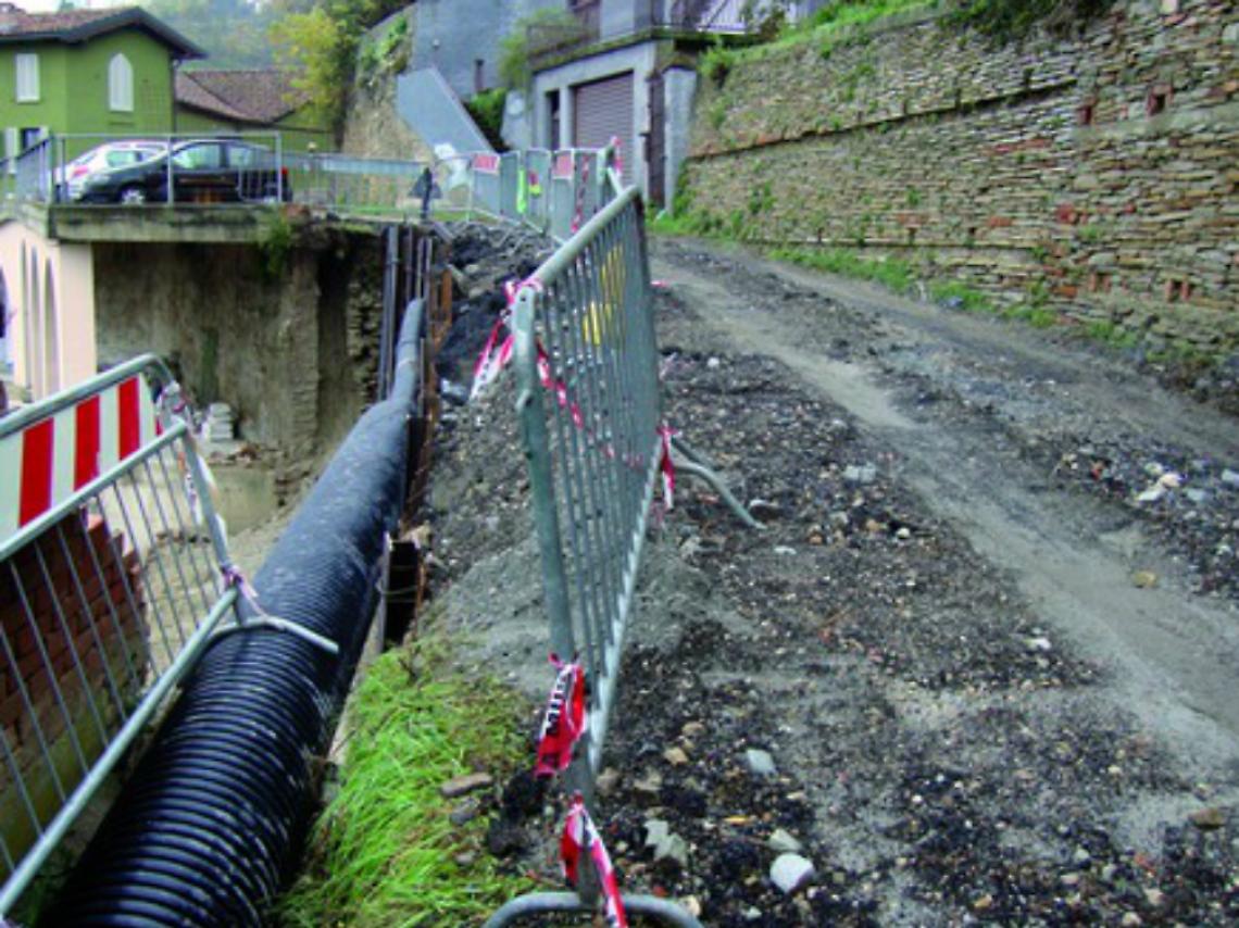 Canelli, Strada Sant'Antonio riaperta. Ancora danni a San Michele