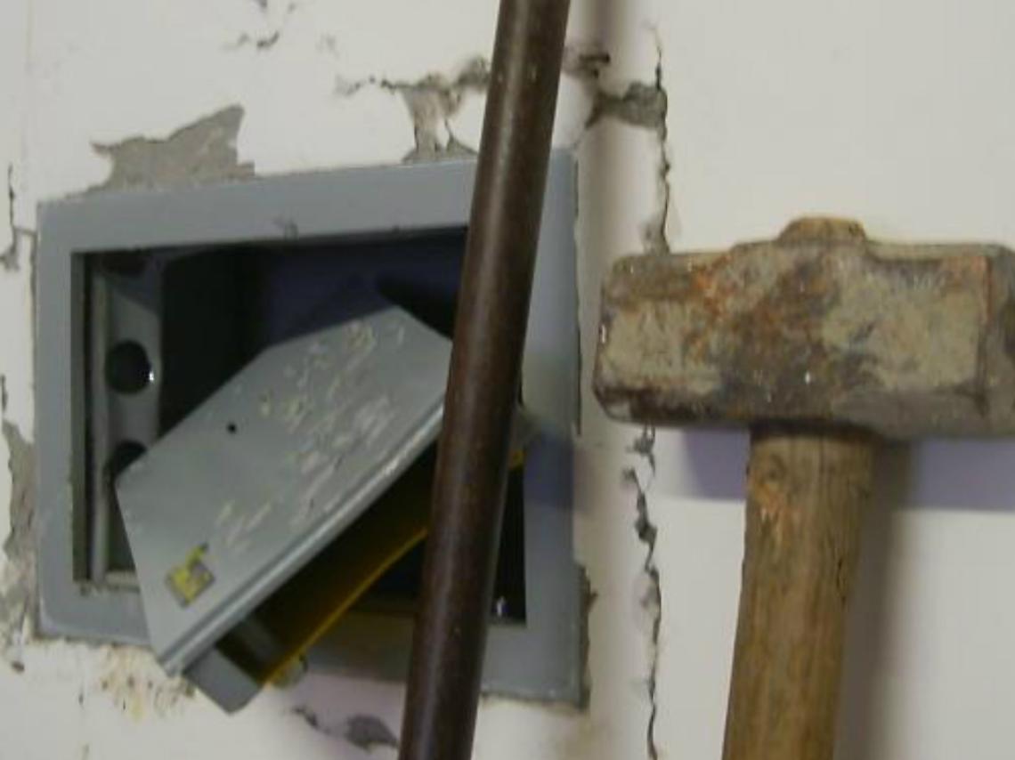 Rubata la cassaforte al Municipio di Moncalvo