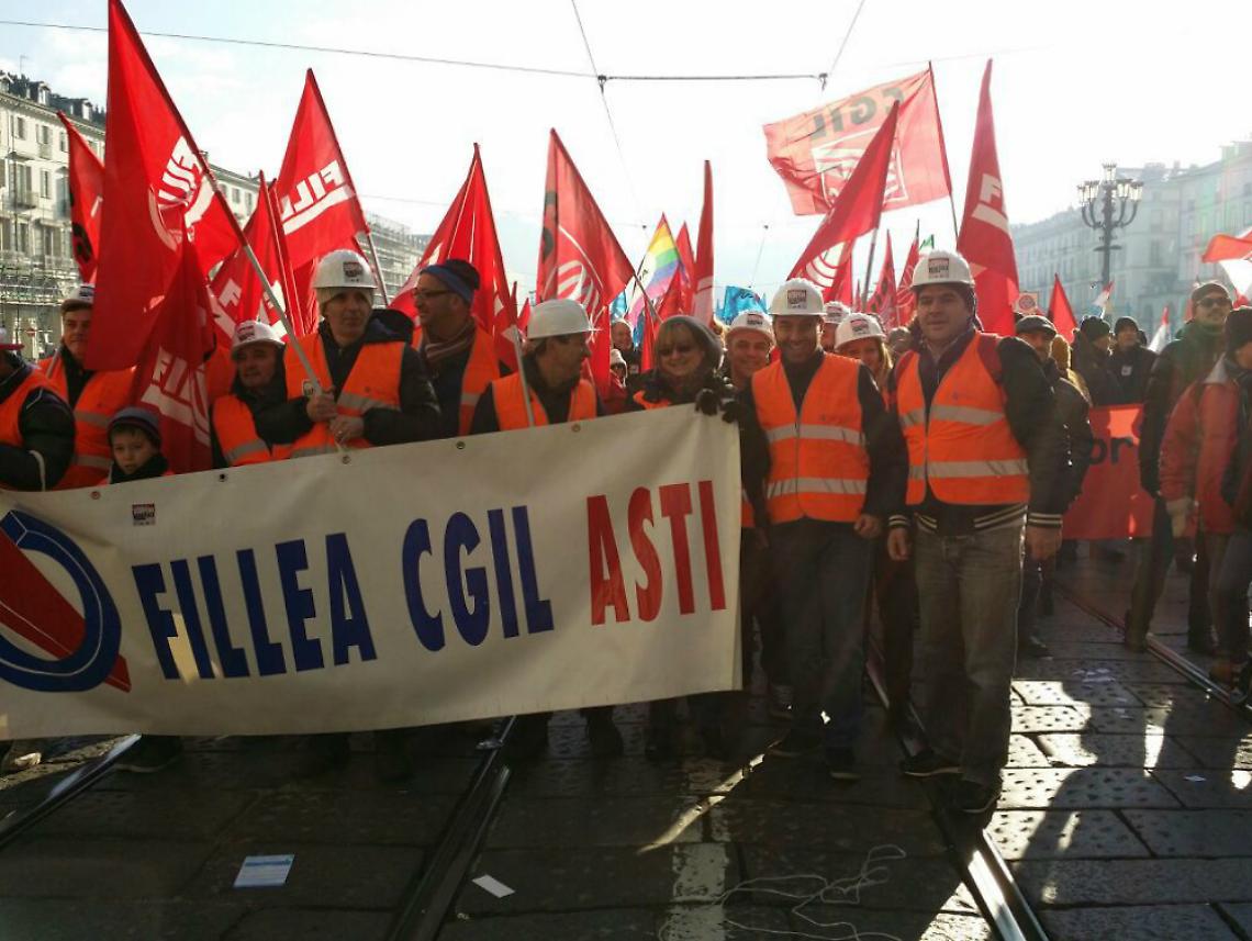 Jobs Act, sciopero riuscito<br/>Adesione tra il 60 e il 70%