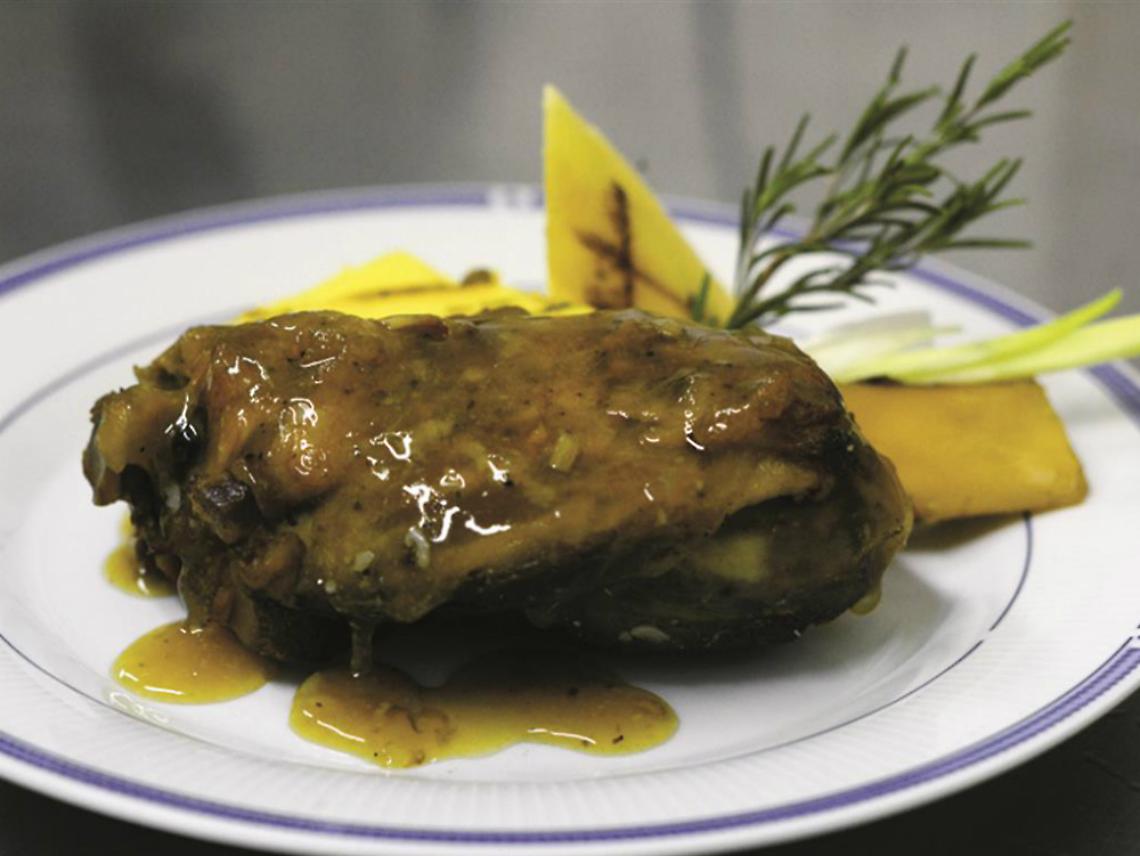 Stinco di maiale arrosto