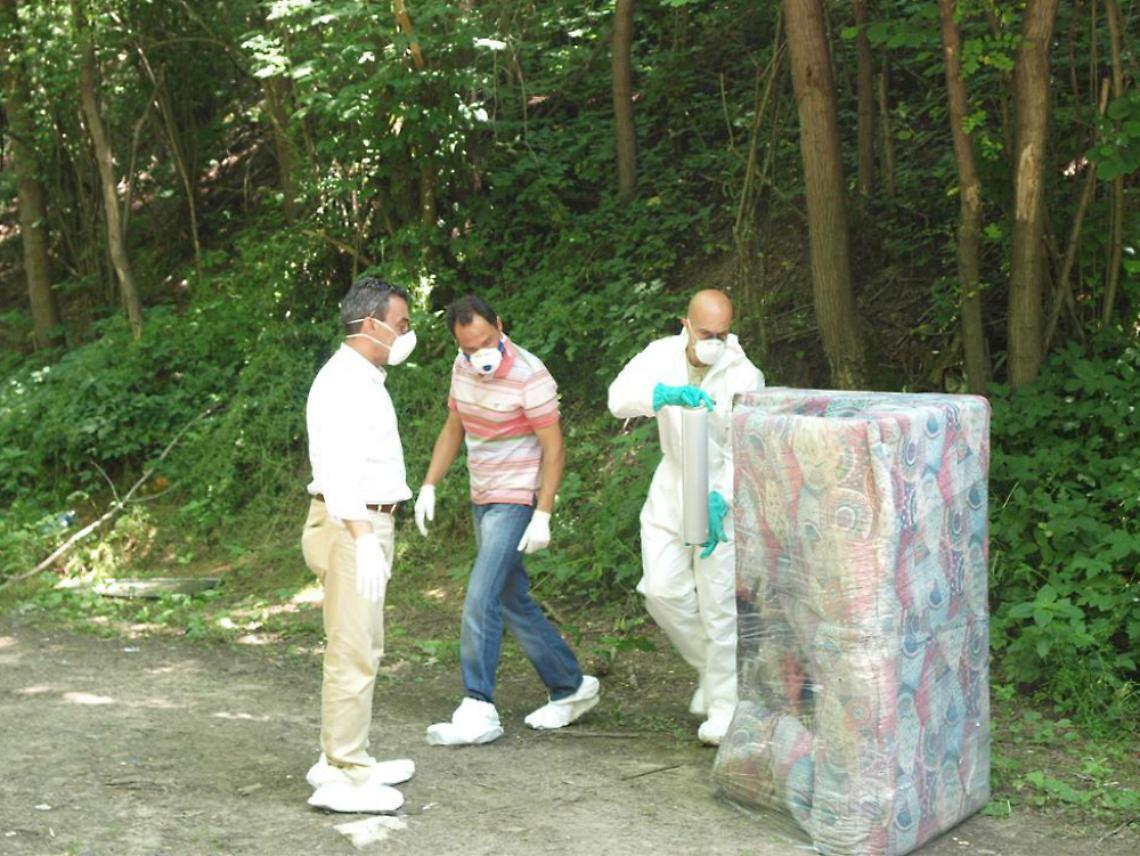 &laquo;Ho visto Mihail morto<br/>appeso al ponteggio del cantiere&raquo;